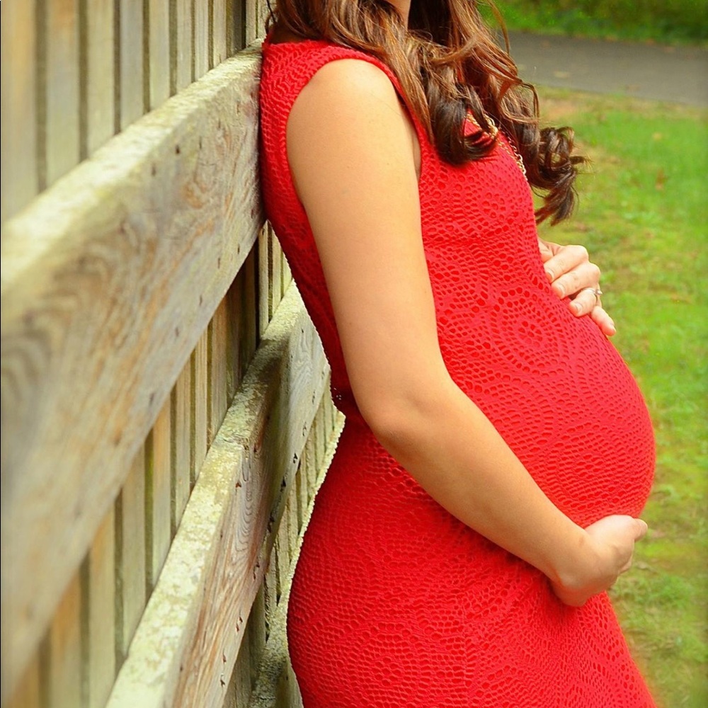 One studio stretch Red dress